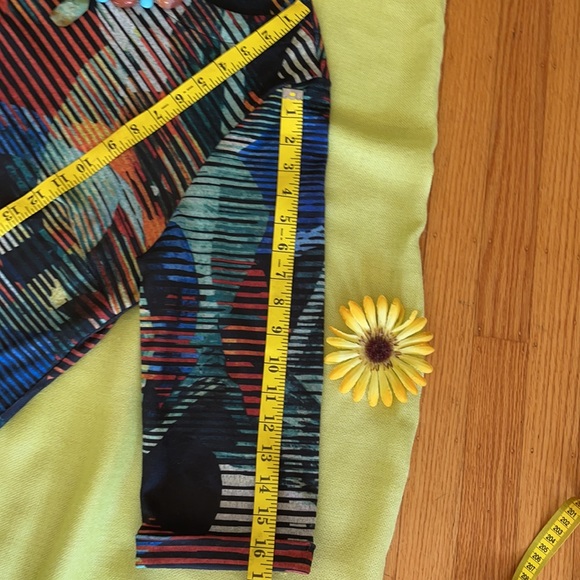 🌺 VIRTUELLE; Beautiful Exotic Watercolor Design Tunic-Style Dress Fits Sz. S/M! - Picture 13 of 14